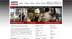 Desktop Screenshot of apexresources.net
